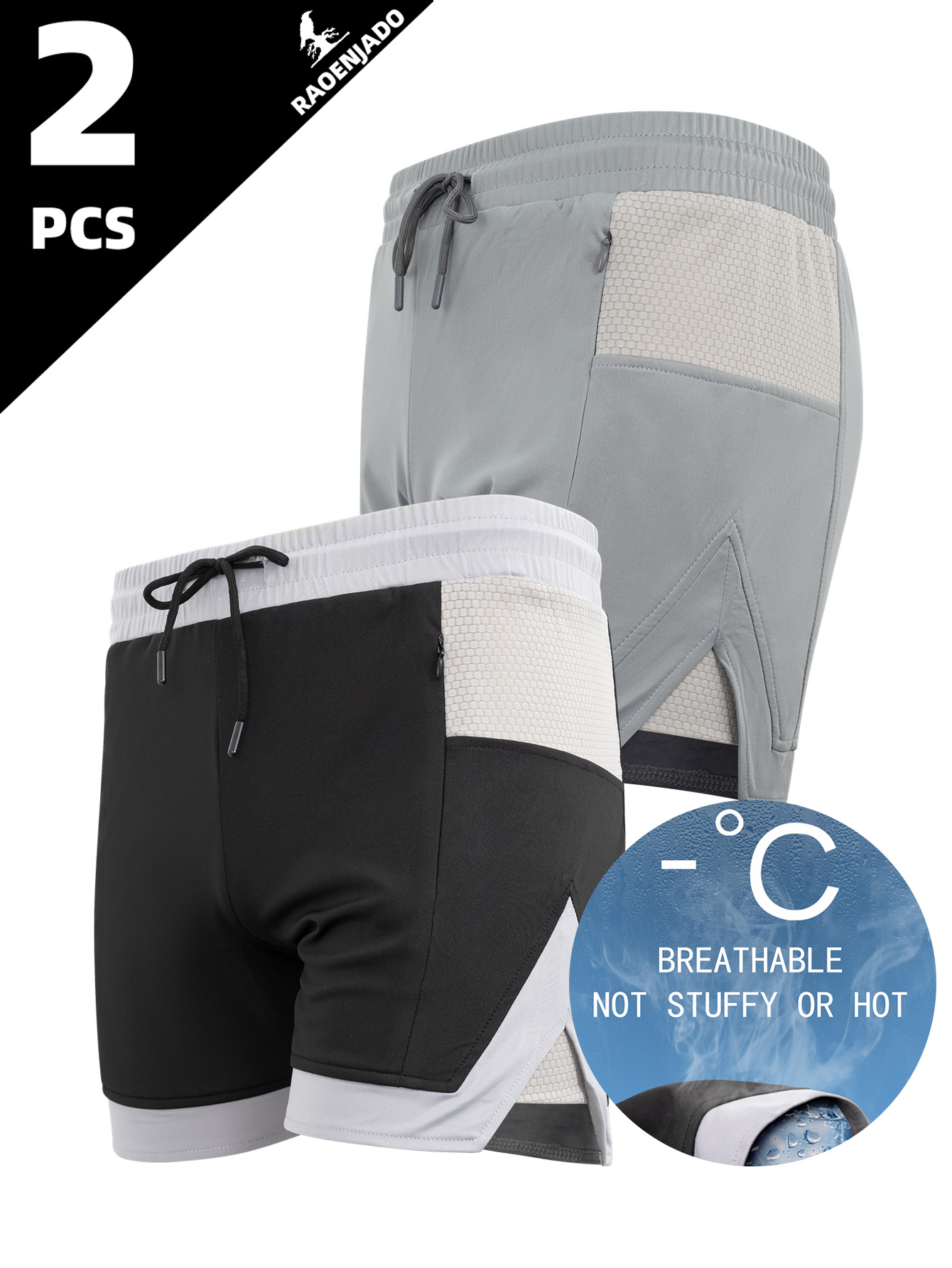 Swim Trunk Quick Dry - กางเกงขาสั้นกีฬาผู้ชาย แห้งเร็ว สำหรับวิ่งในฤดูร้อน น้ำหนักเบา ระบายอากาศได้ดี ใช้เป็นกางเกงว่ายน้ำได้