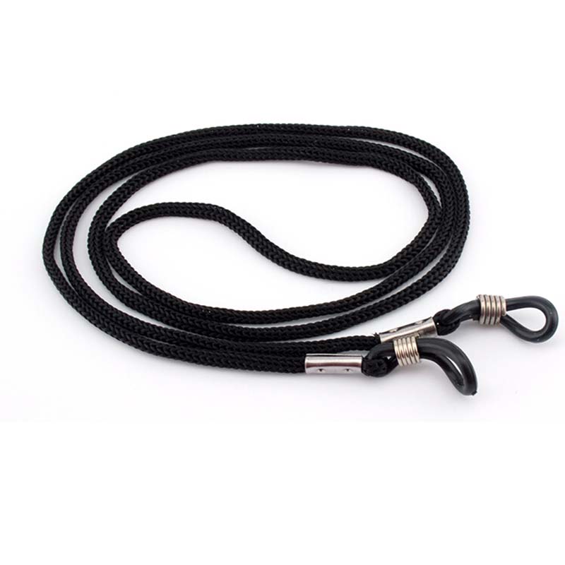 Sunglass Retainer Cord - ขายดี 12 ชิ้น/ชุด เชือกไนลอนสีดำ สายคล้องแว่นตา สายคล้องแว่นกันแดด