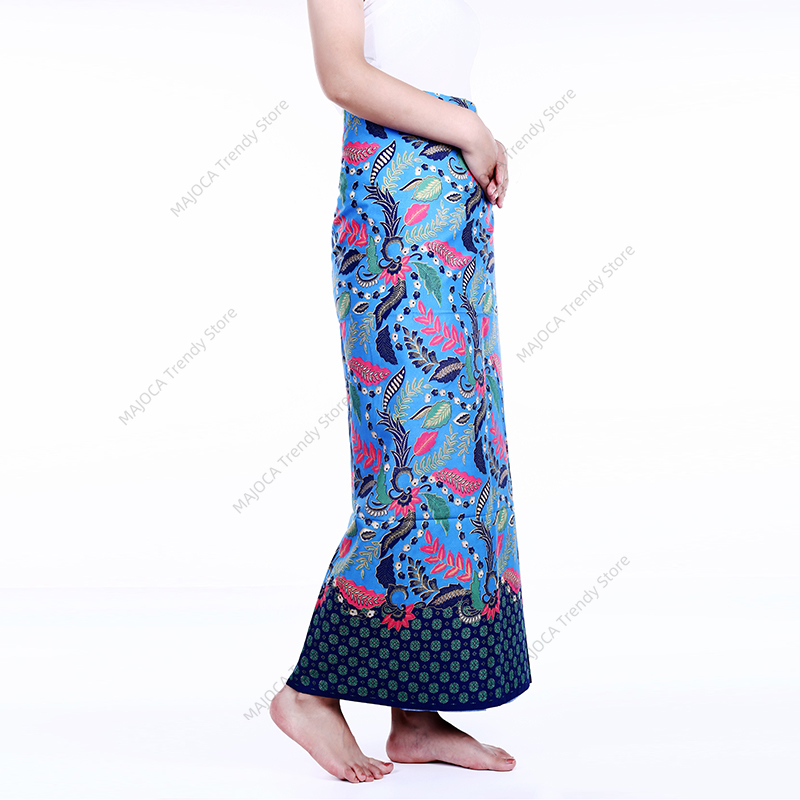 Sarong Men Wrap - ผ้าคลุมแบบเอเชียตะวันออกเฉียงใต้/ผ้าโดธิ/ผ้าซารอง/ผ้าพันสำหรับผู้ชายและผู้หญิง ลายพิมพ์แบบกระบอกทรงกระโปรง เสื้อผ้าพื้นเมือง