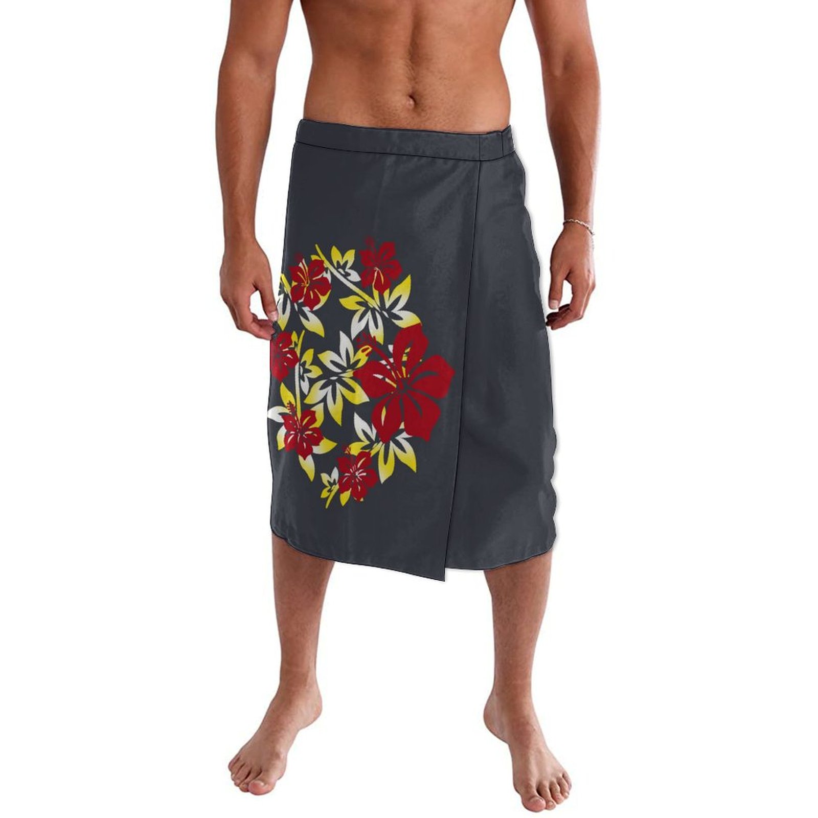 Sarong Men Wrap - Hot ฮาวายสไตล์ชาติพันธุ์ผู้ชายชุด Polynesian Archipelago ผู้ใหญ่เสื้อผ้าผ้ากันเปื้อน Lavalava
