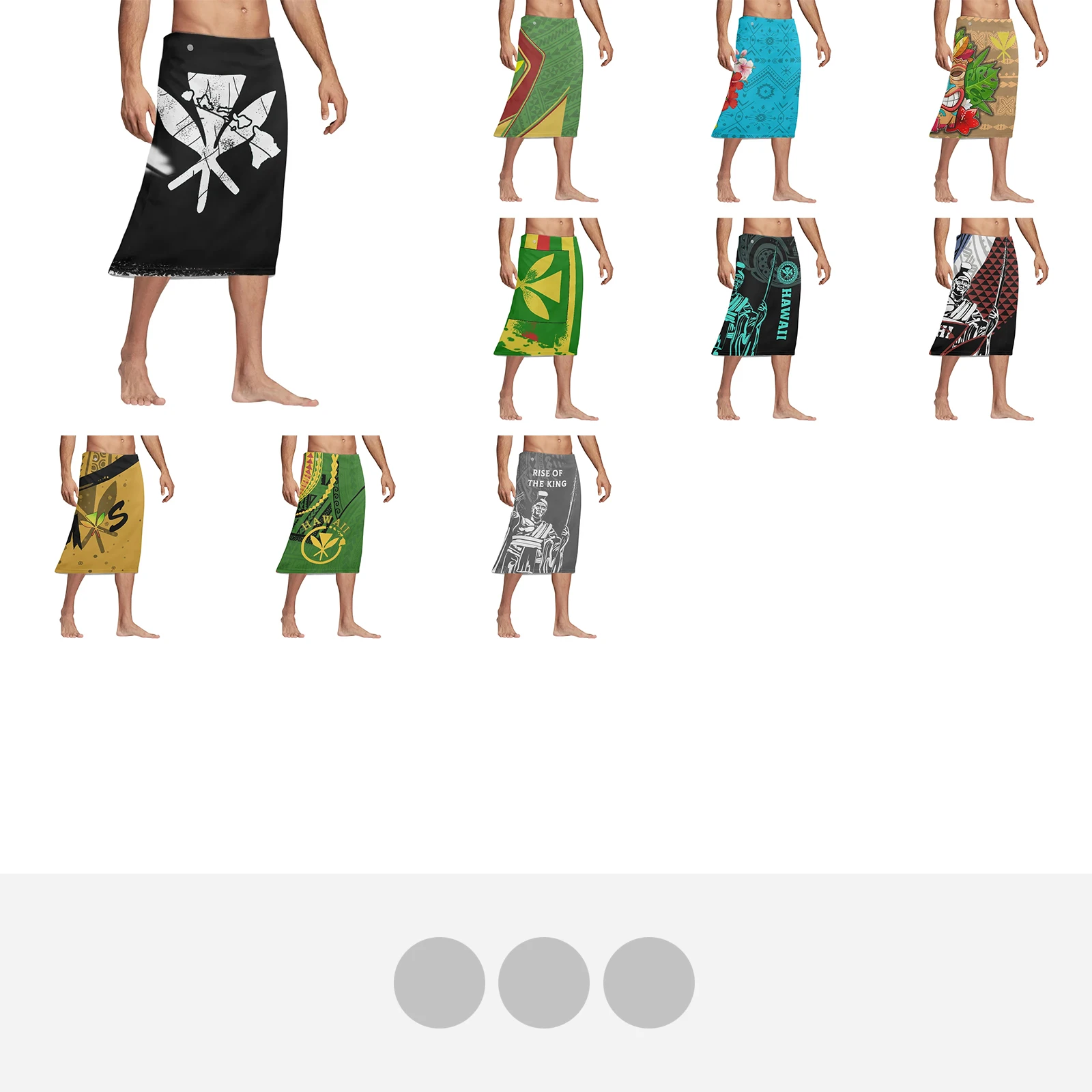 Sarong Men Wrap - พิมพ์ลาย tatto TRIBAL แบบโพลินีเซียน, เสื้อผ้าราชาที่เพิ่มขึ้น, ผ้ากันเปื้อนโสร่งของผู้ชาย,