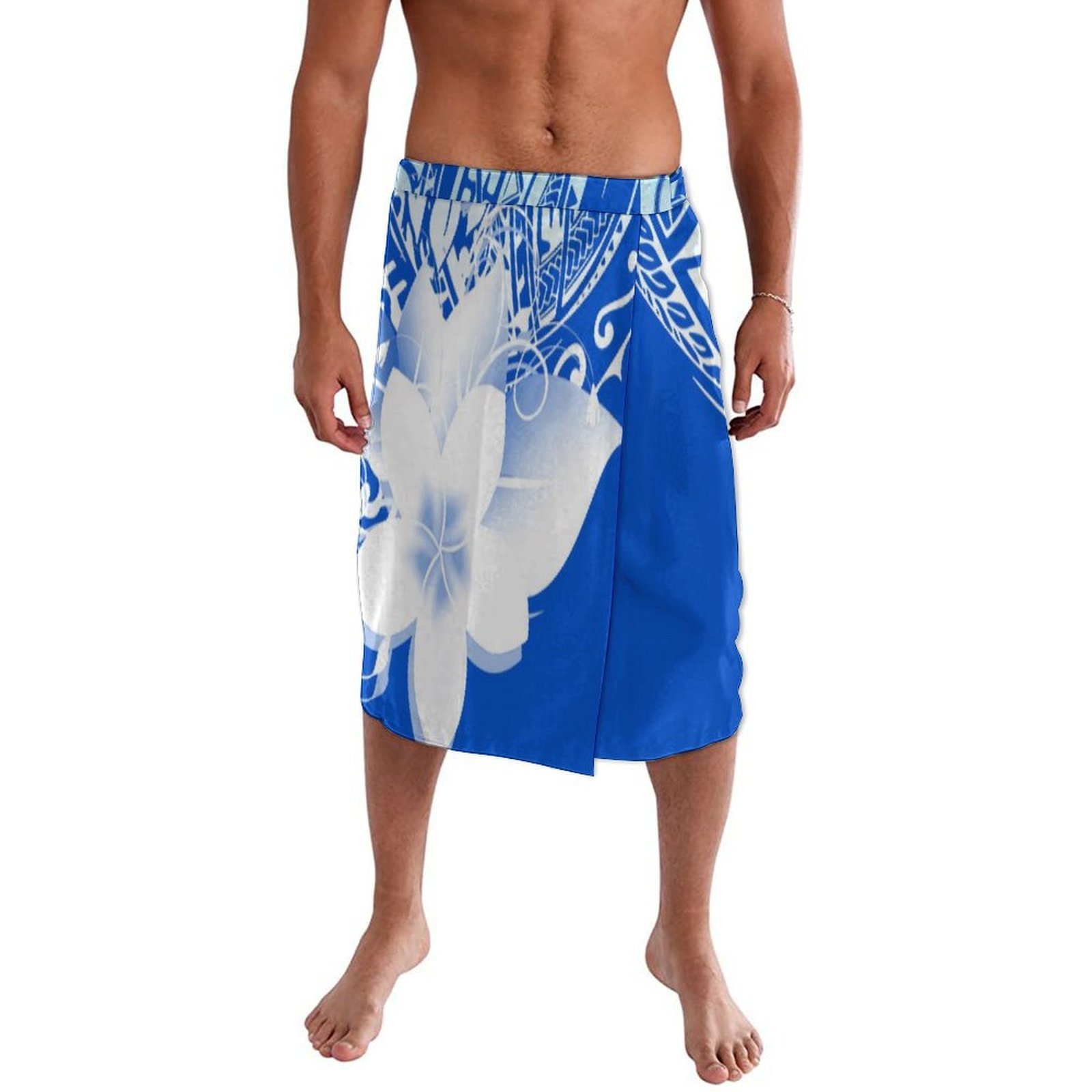 Sarong Men Wrap - ชุดคลุมชายหาดสไตล์โพลินีเซียน ซามัว ฟิจิ จากหมู่เกาะฮาวาย ลาวาลาวา อีเอฟ