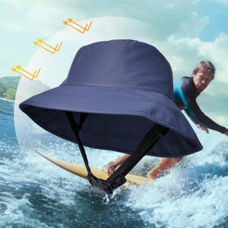 Packable Hat Nylon - หมวกบังแดดปีกกว้างกันน้ำ ป้องกันรังสียูวี พับเก็บได้ หมวกซาฟารีบูนี่สำหรับผู้ชายและผู้หญิง รุ่น 8264
