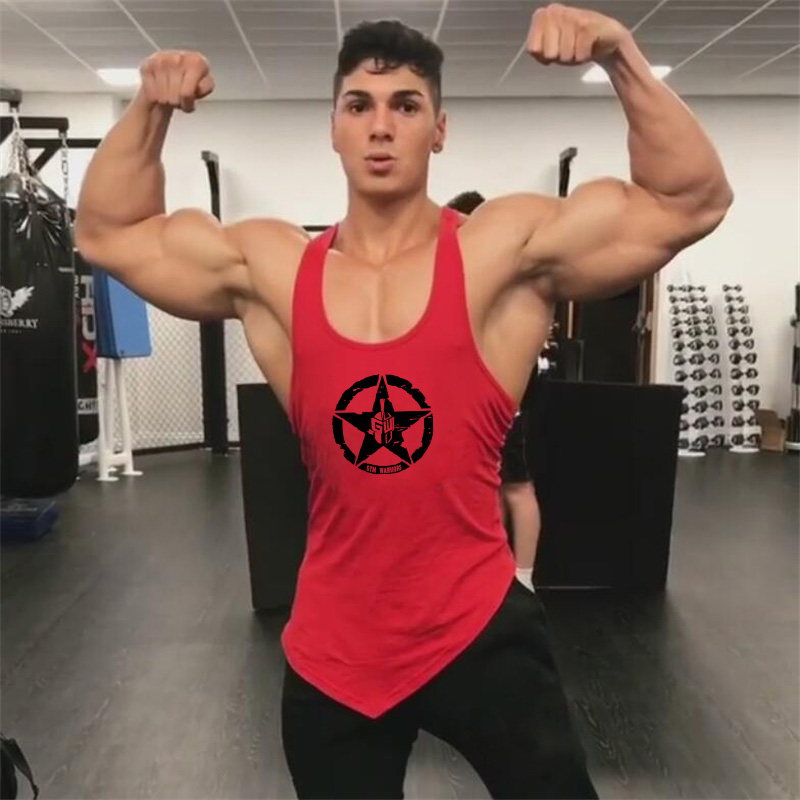 Tank Top Muscle - GYM เพาะกายกล้ามเนื้อเสื้อฤดูร้อนผ้าฝ้าย Breathable TANK Tops Mens