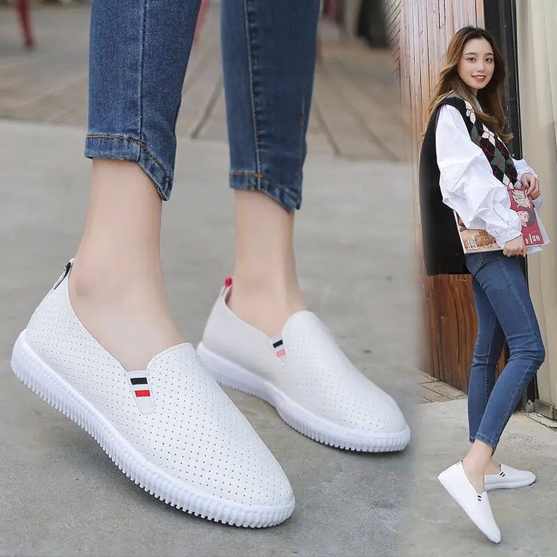 ผู้หญิงรองเท้าผ้าใบสีขาวรองเท้ - Espadrille Slip On บทวิจารณ์และราคา
