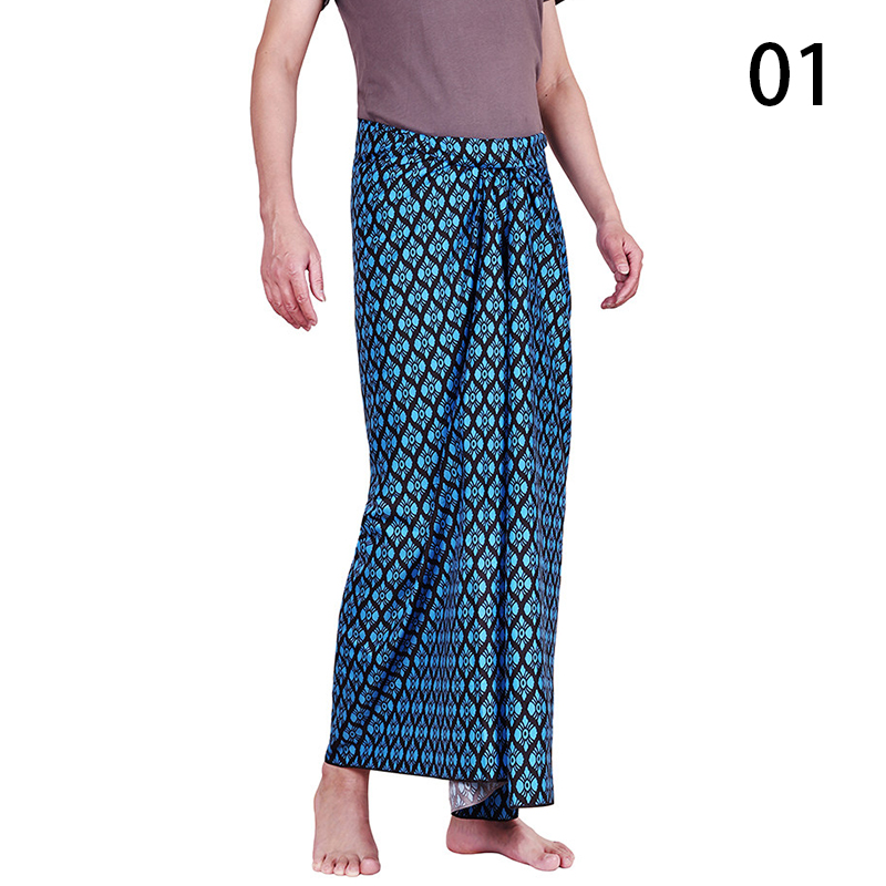 ชุดประจำชาติเอเชียตะวันออกเฉีย - Sarong Men Wrap บทวิจารณ์และราคา