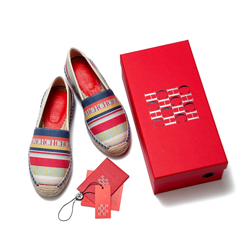 รองเท้าส้นเตารีดแบบสวม CHHC รุ - Espadrille Slip On บทวิจารณ์และราคา