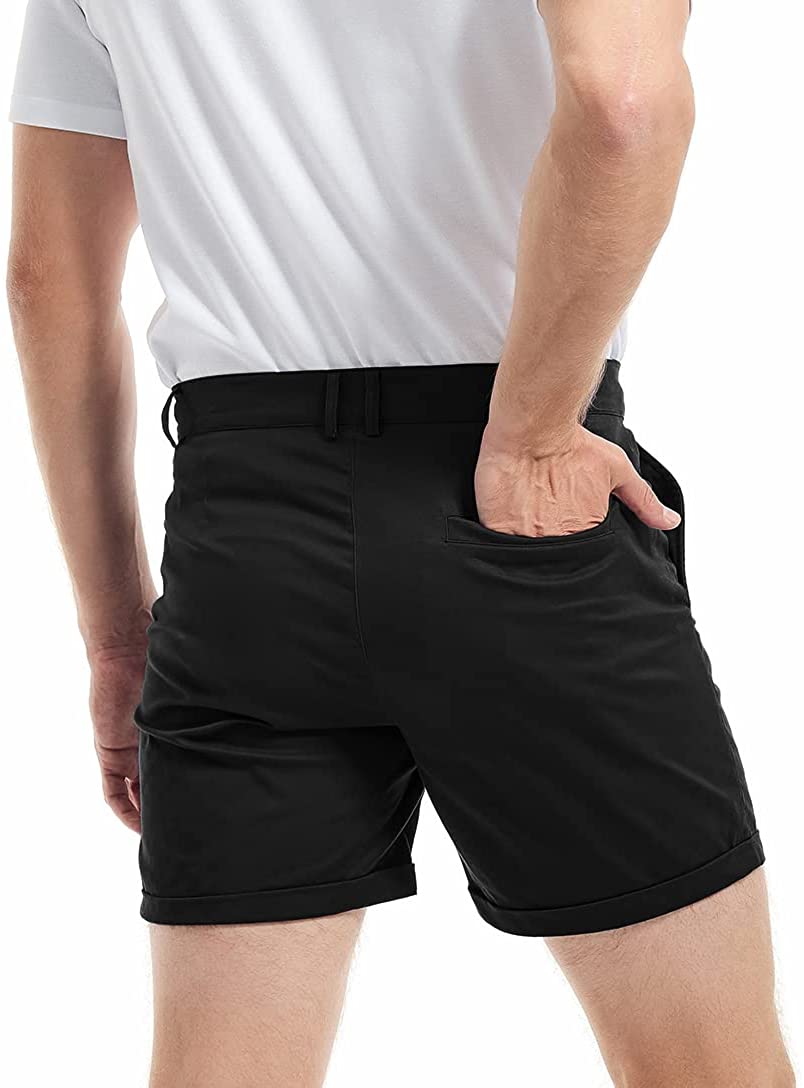 AIMPACT Men 'S ฤดูร้อน Slim-Fi - Shorts Chino Slim บทวิจารณ์และราคา