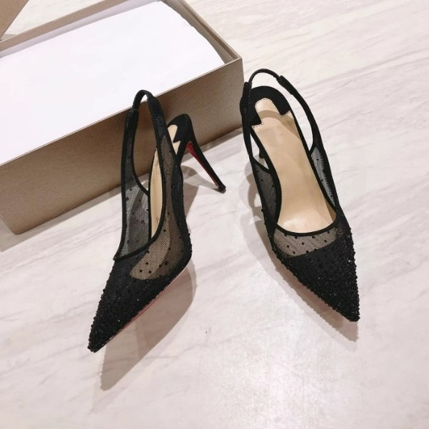 รองเท้าส้นสูงแบบส้นเข็มประดับค - Casual Sandal Leather บทวิจารณ์และราคา