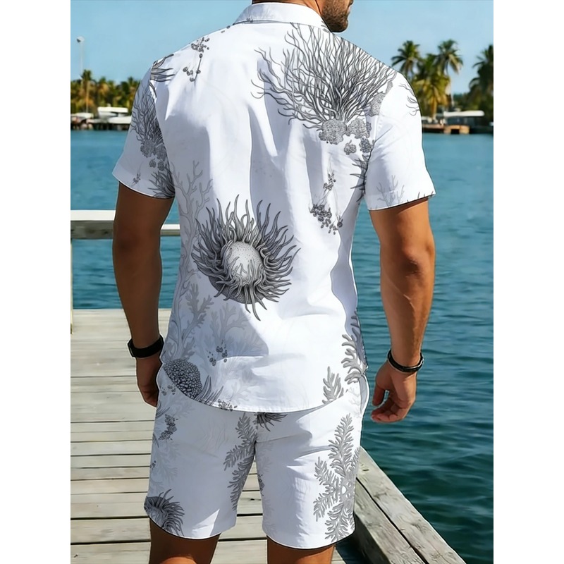 ชุดเสื้อเชิ้ตฮาวายลายดอกไม้และ - Resort Shirt Floral บทวิจารณ์และราคา