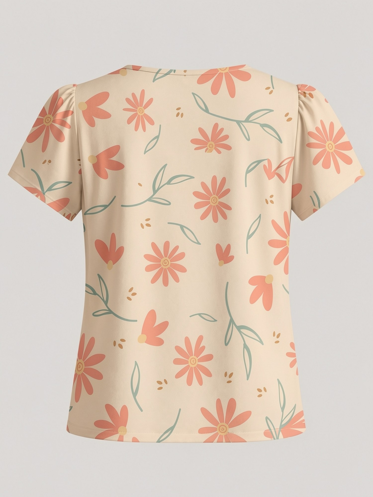 2026 เสื้อยืดคอกลมผู้หญิงแบบให - Resort Shirt Floral บทวิจารณ์และราคา