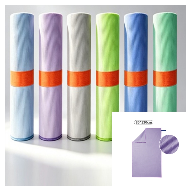 ผ้าเช็ดตัวชายหาด ผ้าไมโครไฟเบอ - Beach Towel Large บทวิจารณ์และราคา