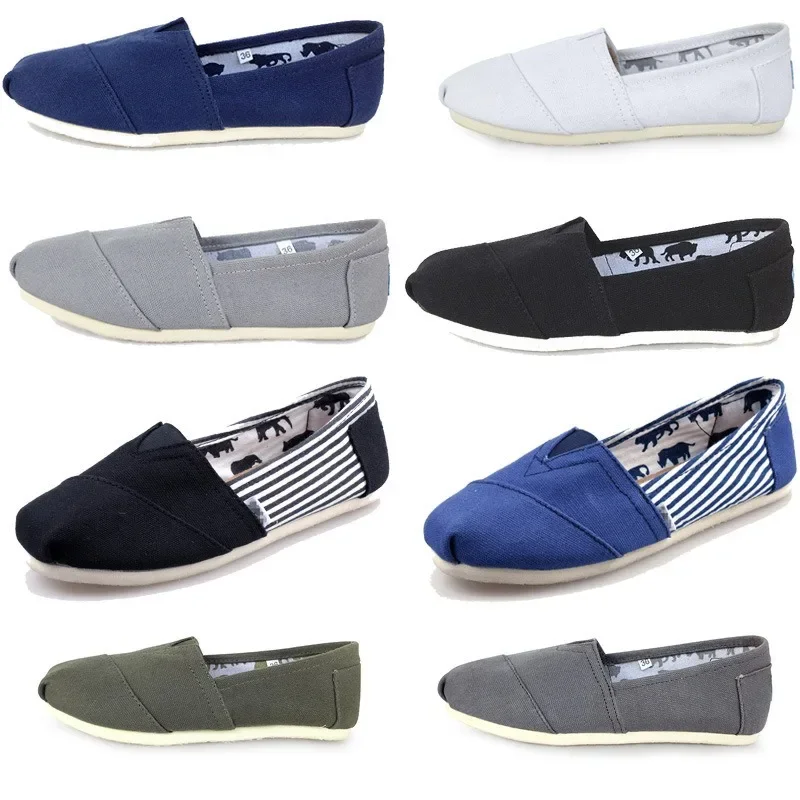 ฤดูร้อนสีฟ้าLoafersผู้ชายรองเท - Espadrille Slip On บทวิจารณ์และราคา