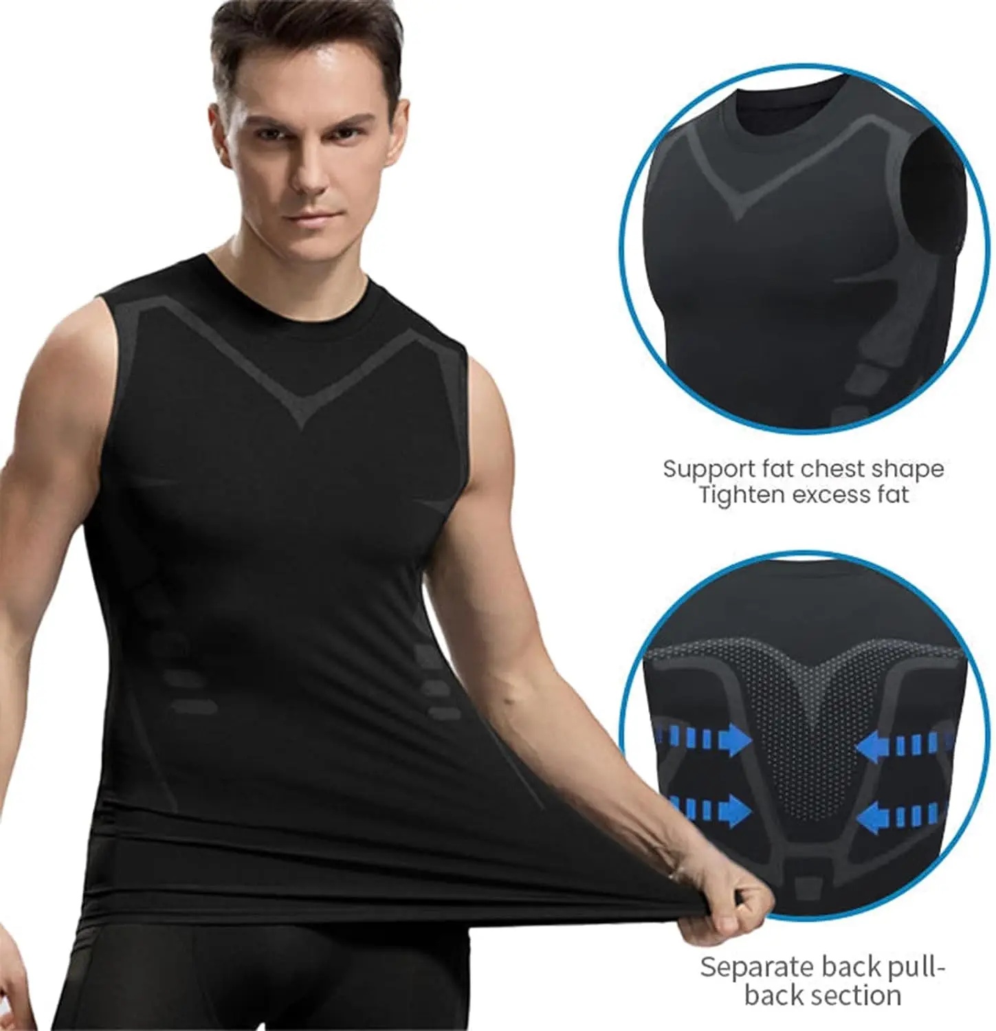 เสื้อกล้ามรัดรูปผู้ชาย, เสื้อก - Tank Top Muscle บทวิจารณ์และราคา