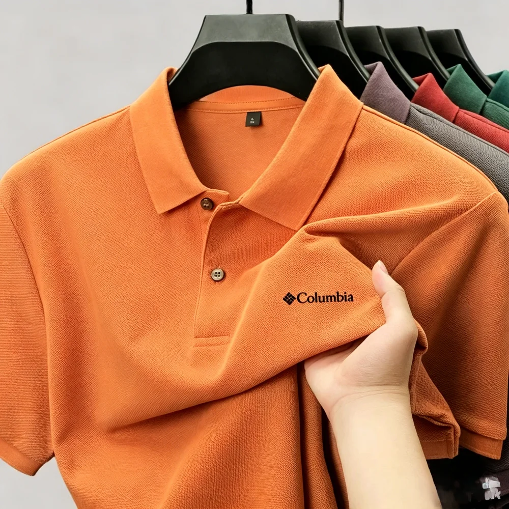 เสื้อโปโลแขนสั้นสีพื้นสำหรับผู - Polo Shirt Pique บทวิจารณ์และราคา