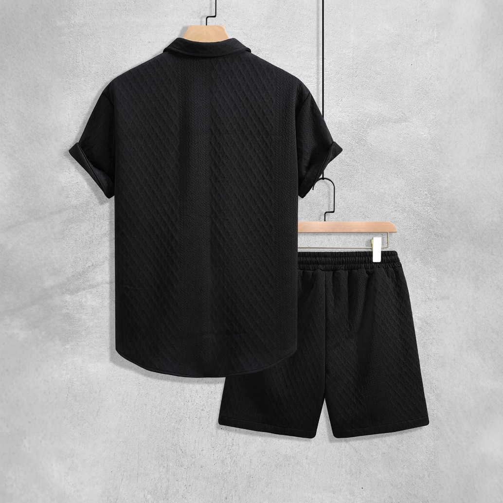 เสื้อเชิ้ตแขนสั้นลำลองสีขาวสไต - Shirt Camp Collar บทวิจารณ์และราคา