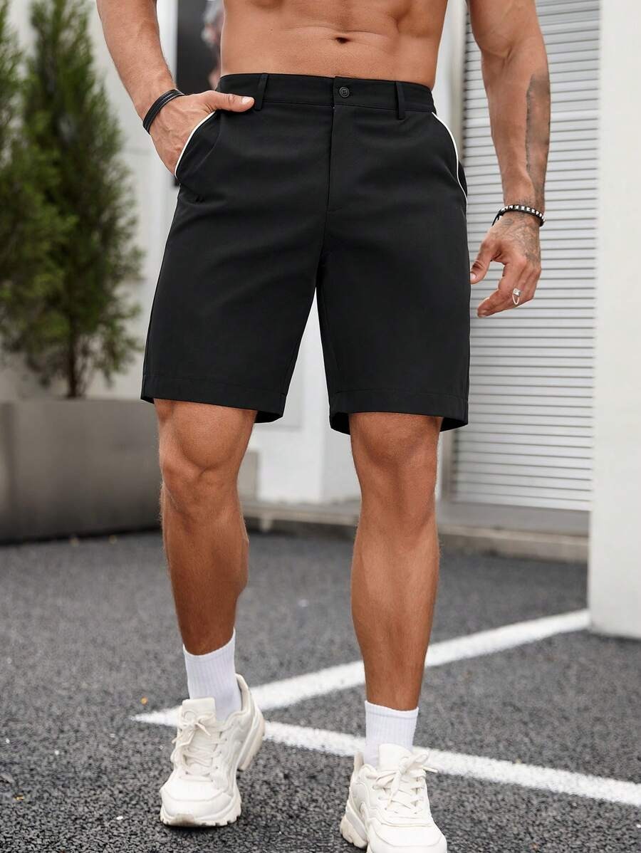 กางเกงขาสั้นชิโน่ผู้ชายทรงสลิม - Shorts Chino Slim บทวิจารณ์และราคา