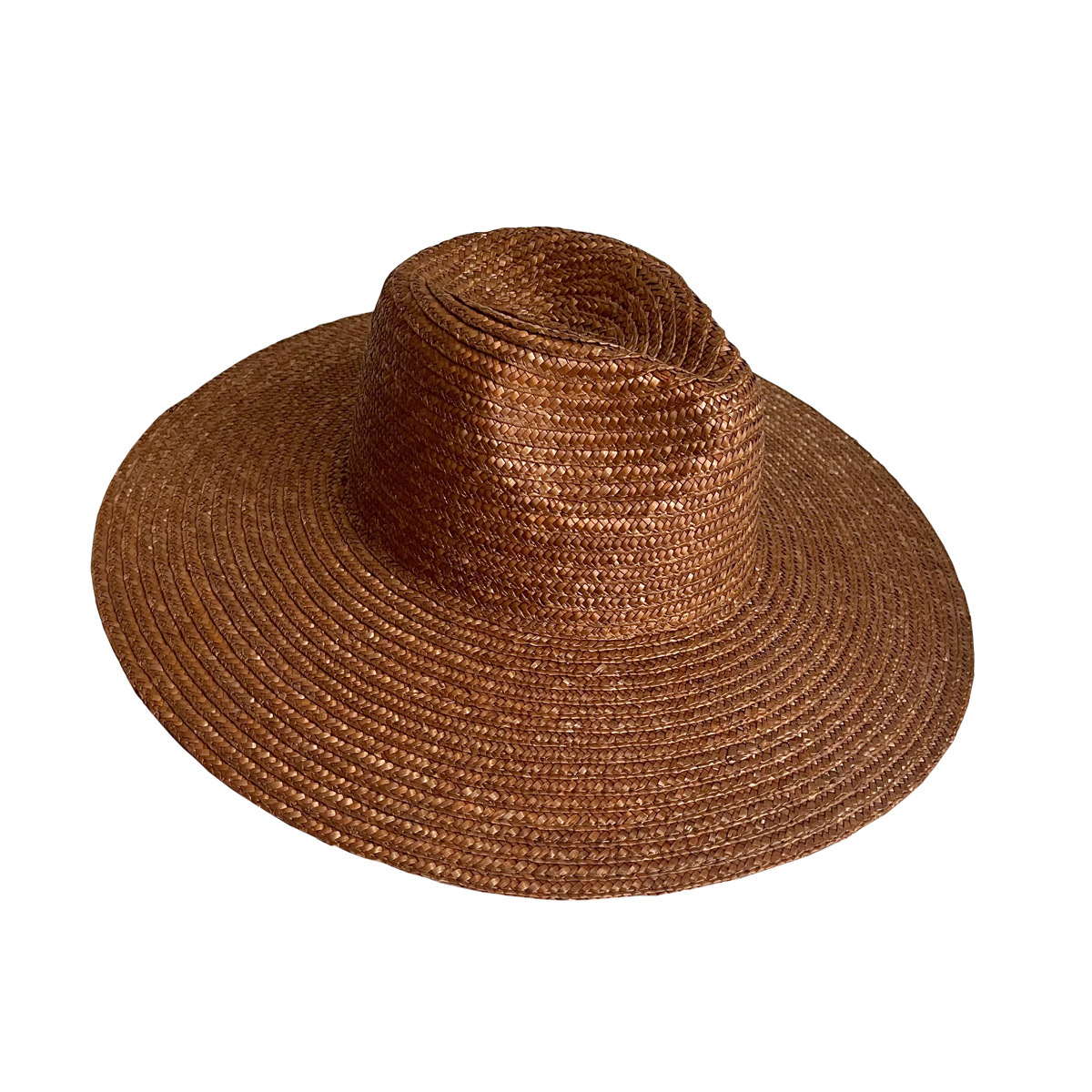 หมวกฟางทรงปานามาปีกกว้างหมวกชา - Bucket Hat Straw บทวิจารณ์และราคา
