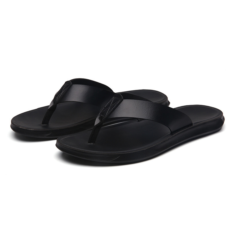 38-47 รองเท้าแตะหนังอิตาลีแบบใ - Flip Flop Leather Men บทวิจารณ์และราคา