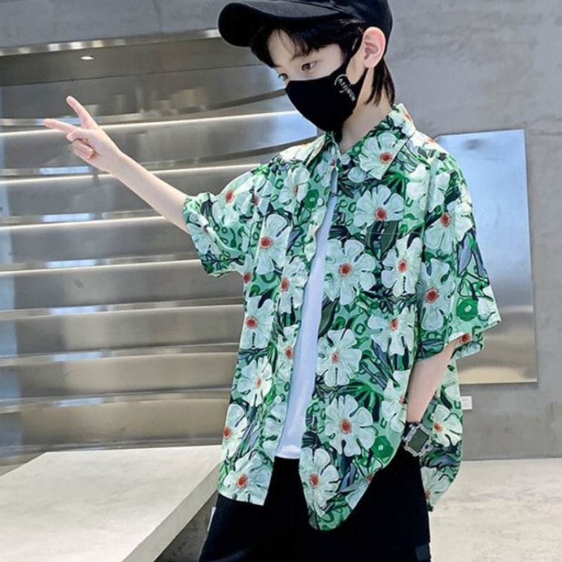 ชุดเสื้อเชิ้ตลายดอกไม้สำหรับเด - Resort Shirt Floral บทวิจารณ์และราคา