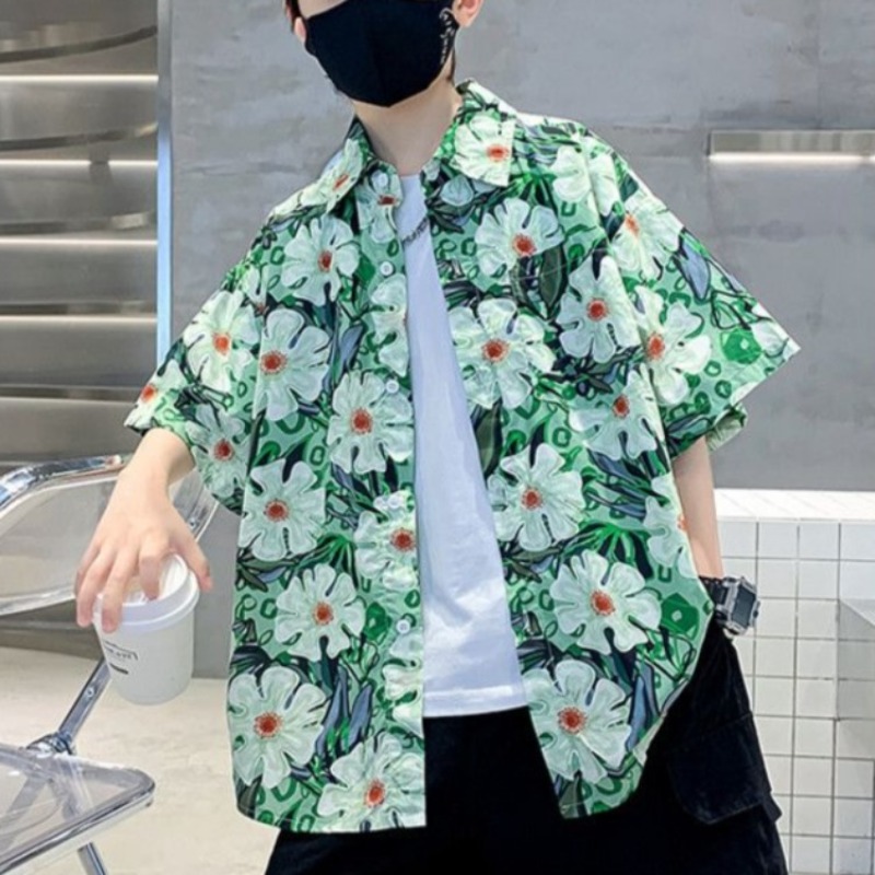 ชุดเสื้อเชิ้ตลายดอกไม้สำหรับเด - Resort Shirt Floral บทวิจารณ์และราคา