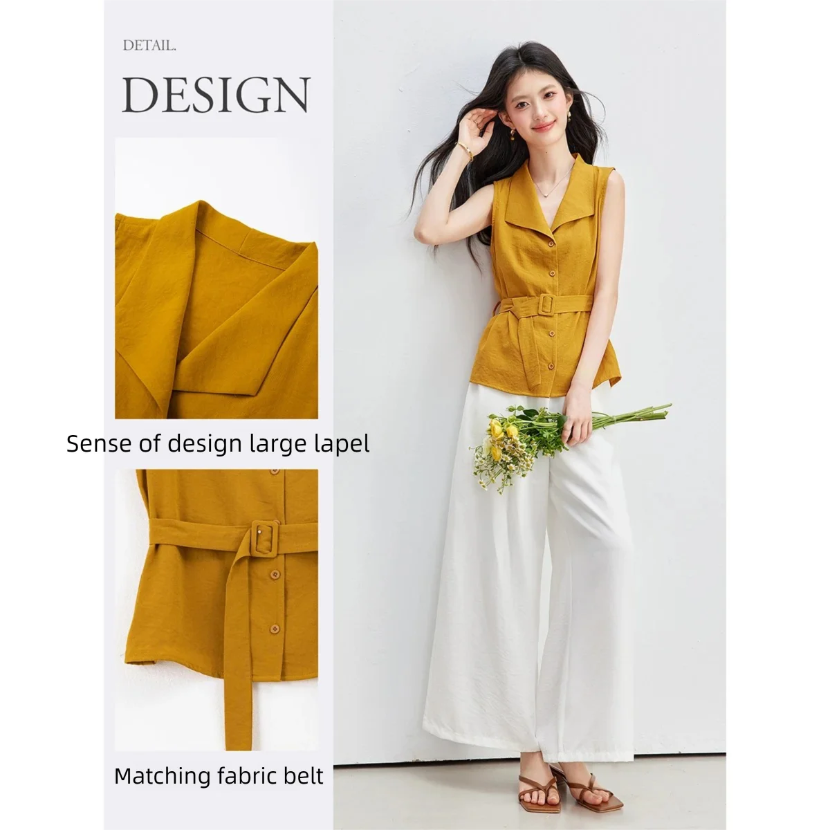 VIMLY ชุดสูทฤดูร้อนสำหรับผู้หญ - Shirt Camp Collar บทวิจารณ์และราคา