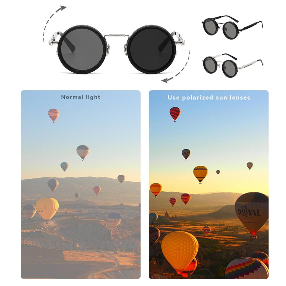 แว่นกันแดดโพลาไรซ์ ND ปรับได้  - Sunglasses Aviator Polarized บทวิจารณ์และราคา
