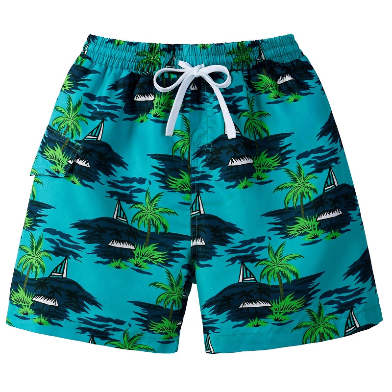 ฮาวายเด็กว่ายน้ํากางเกงขาสั้นน - Trunks Board Surf บทวิจารณ์และราคา