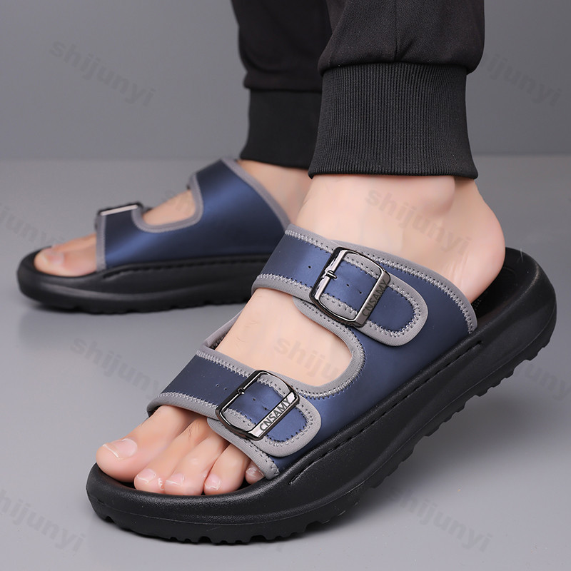 รองเท้าแตะผู้ชาย 2025 ฤดูร้อนB - Flip Flop Leather Men บทวิจารณ์และราคา