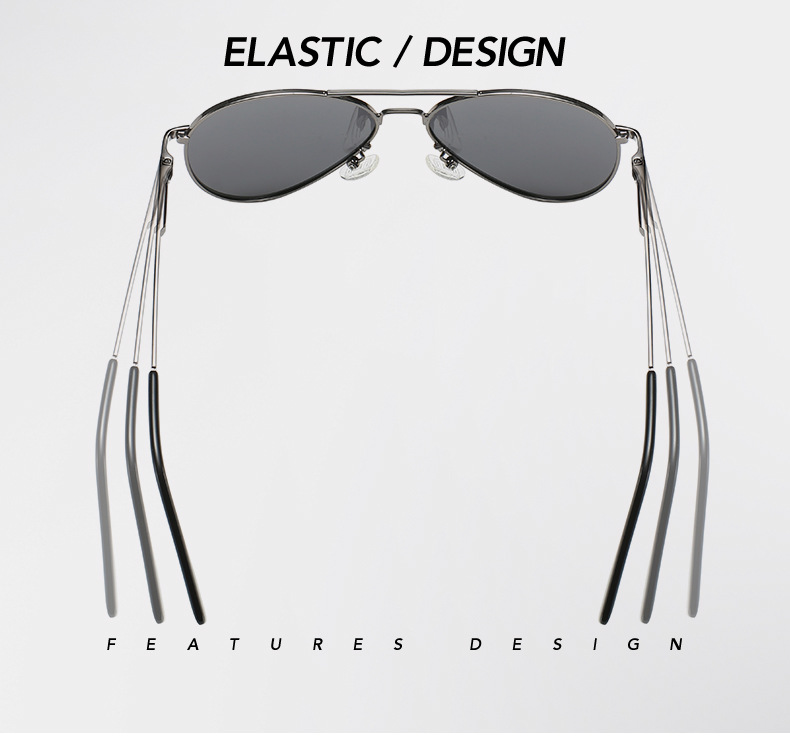 แว่นกันแดดโพลาไรซ์ทรงนักบินกรอ - Sunglasses Aviator Polarized บทวิจารณ์และราคา