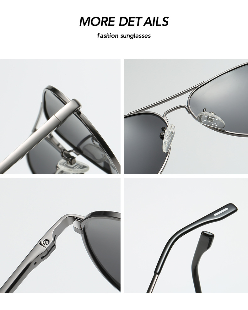 แว่นกันแดดโพลาไรซ์ทรงนักบินกรอ - Sunglasses Aviator Polarized บทวิจารณ์และราคา