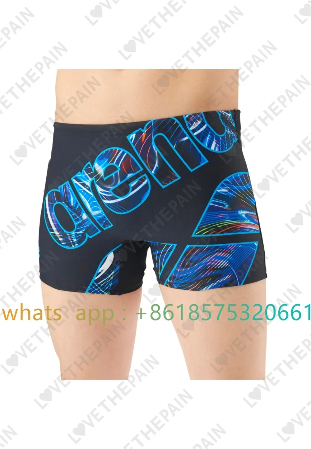 กางเกงว่ายน้ำผู้ชายแบบจั๊มเมอร - Swim Trunk Quick Dry บทวิจารณ์และราคา