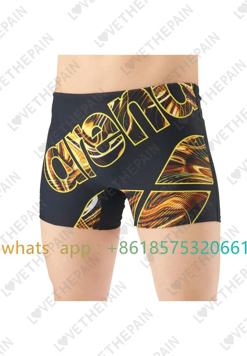 กางเกงว่ายน้ำผู้ชายแบบจั๊มเมอร - Swim Trunk Quick Dry บทวิจารณ์และราคา