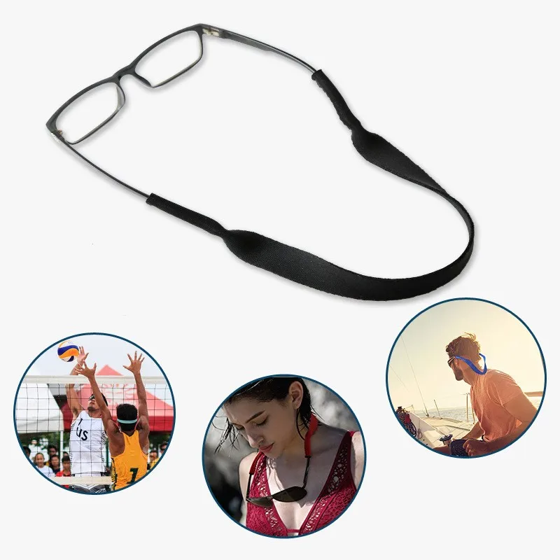 1-5ชิ้นแว่นตาลอยแว่นกันแดดยางย - Sunglass Retainer Cord บทวิจารณ์และราคา