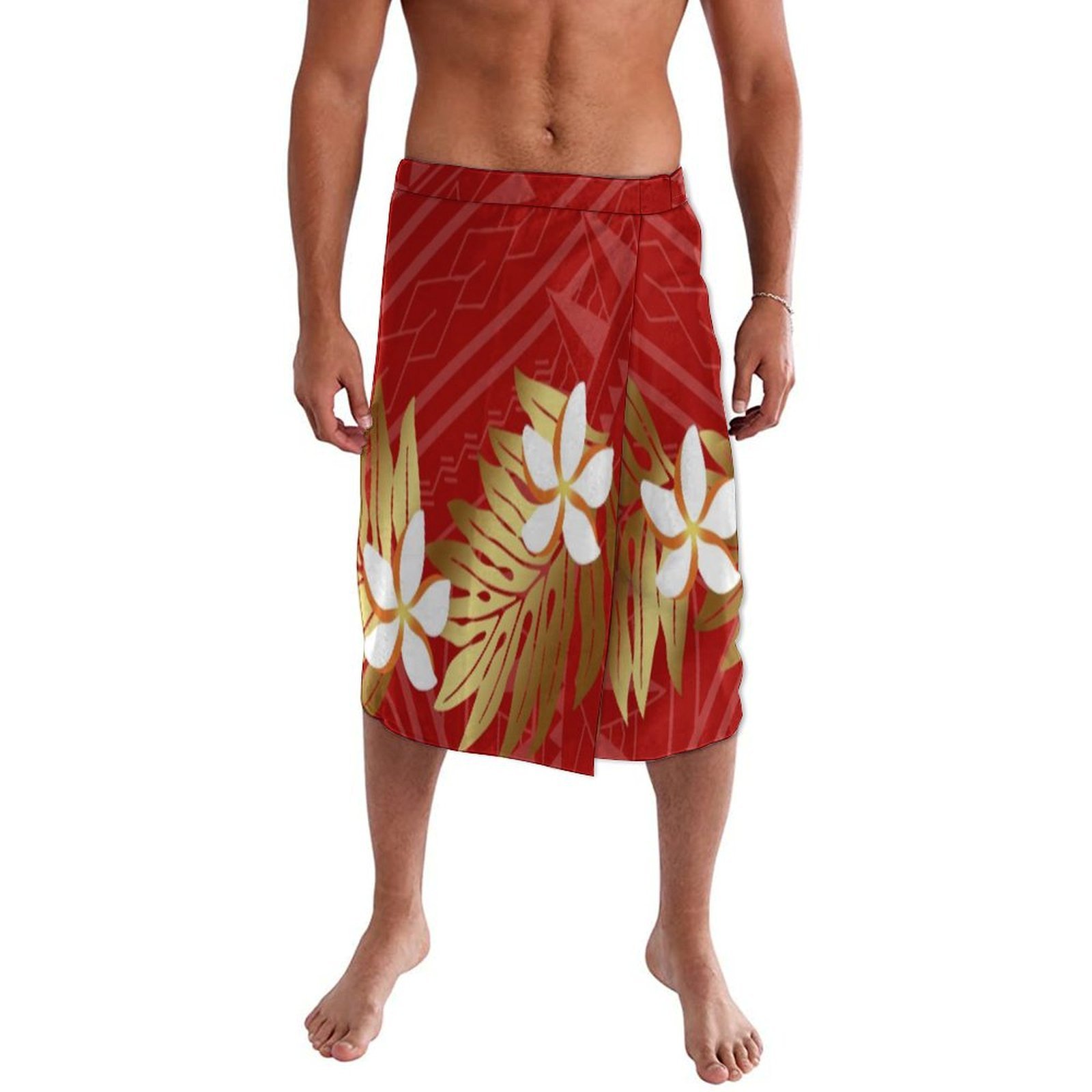 กระโปรงผูกเอวผู้ชายแบบโพลีนีเช - Sarong Men Wrap บทวิจารณ์และราคา
