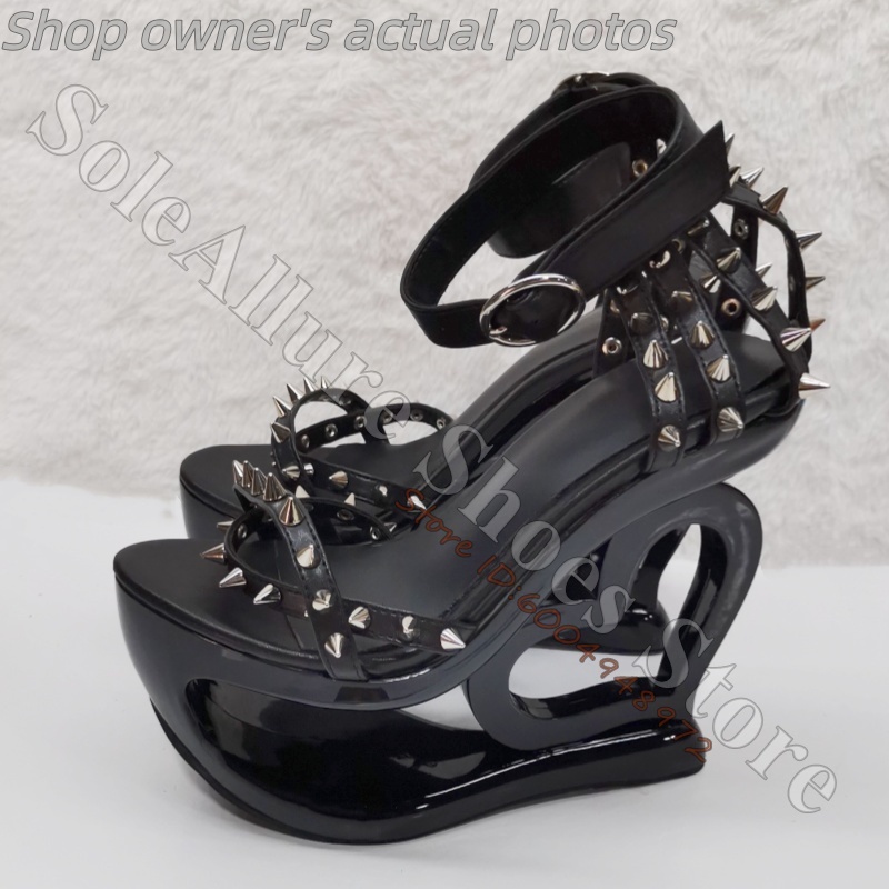 รองเท้าส้นเตารีดแบบรัดข้อเท้าส - Casual Sandal Leather บทวิจารณ์และราคา