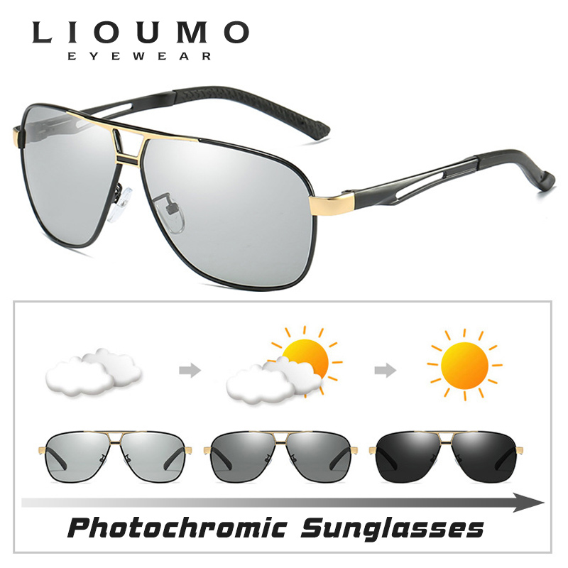 LIOUMO แว่นตากันแดดสำหรับนักบิ - Sunglasses Aviator Polarized บทวิจารณ์และราคา