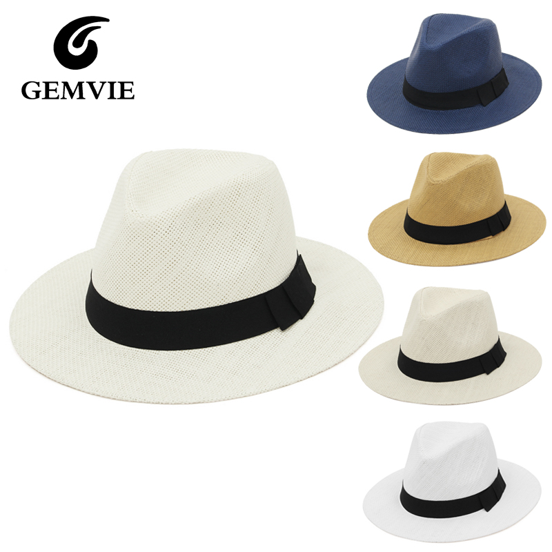 หมวกปานามาสานสำหรับฤดูร้อนสำหร - Bucket Hat Straw บทวิจารณ์และราคา