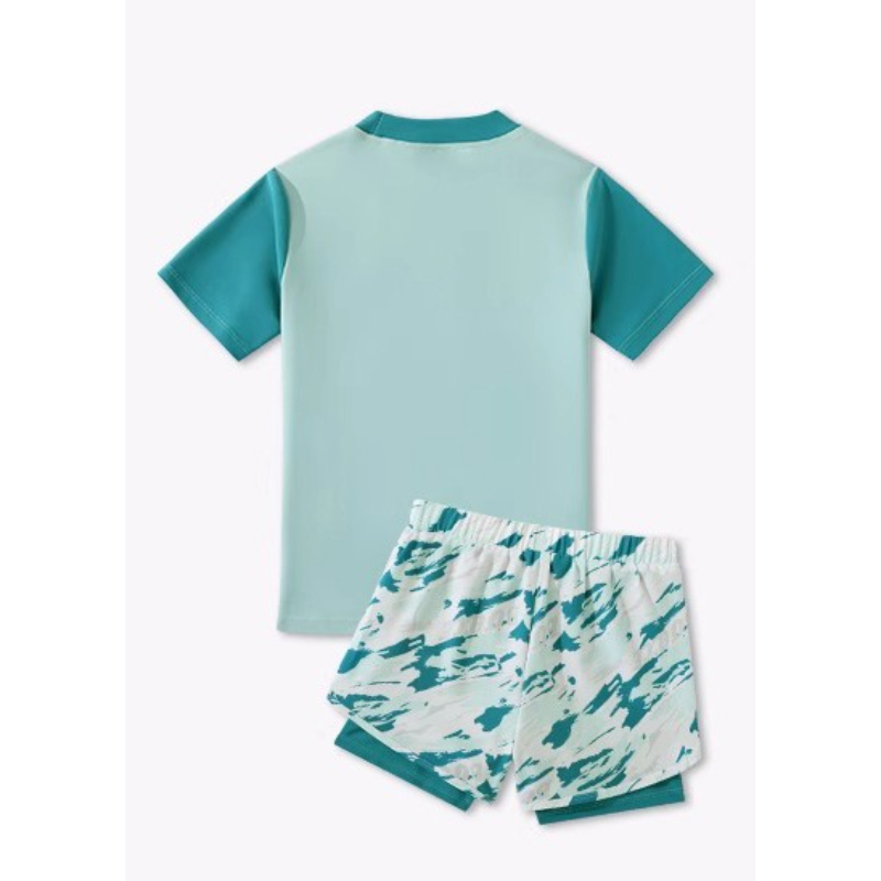 ชุดว่ายน้ำเด็กชายแบบสองชิ้น ปี - Swim Trunk Quick Dry บทวิจารณ์และราคา