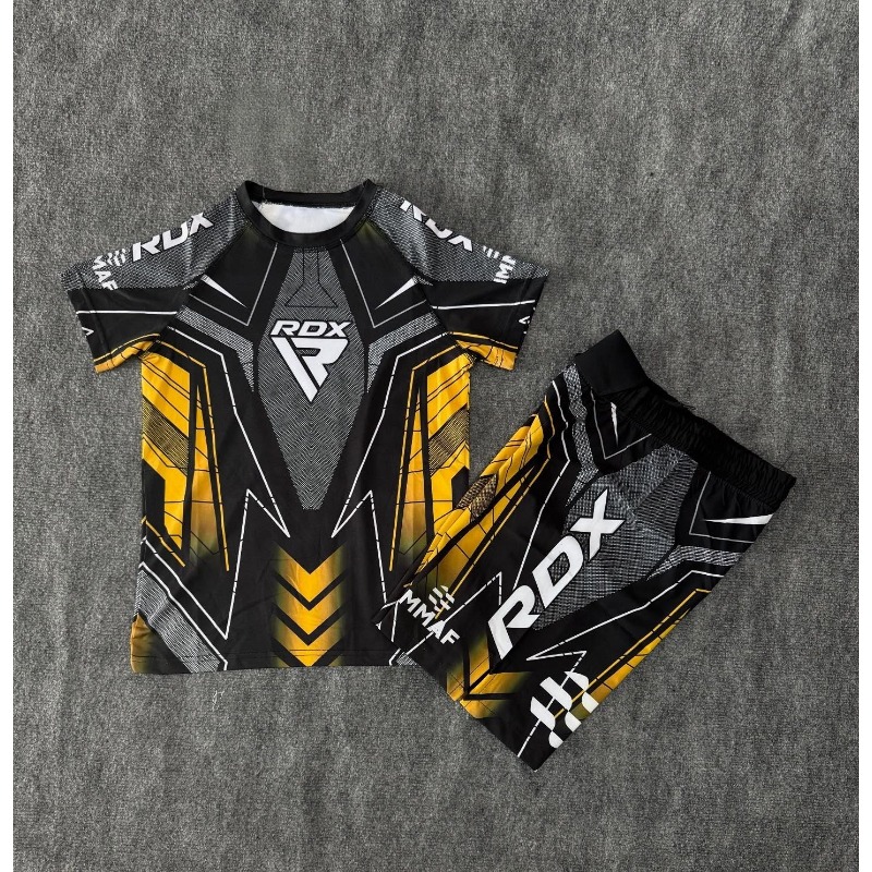 ชุดเสื้อยืดออกกำลังกาย RDX MMA - Shirt Camp Collar บทวิจารณ์และราคา
