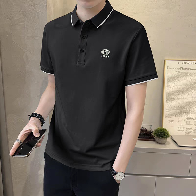 เสื้อโปโลผู้ชายใหม่ เสื้อยืดคอ - Polo Shirt Pique บทวิจารณ์และราคา