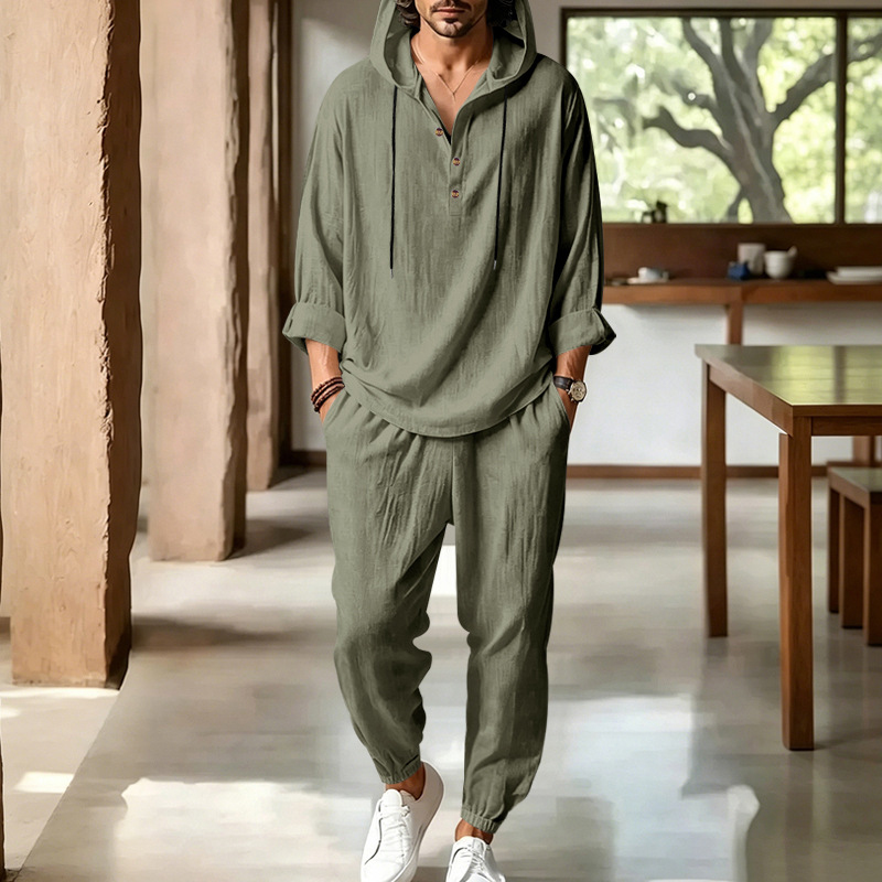 ชุดเซ็ตผ้าลินินฤดูร้อนสำหรับผู - Short Linen Drawstring บทวิจารณ์และราคา