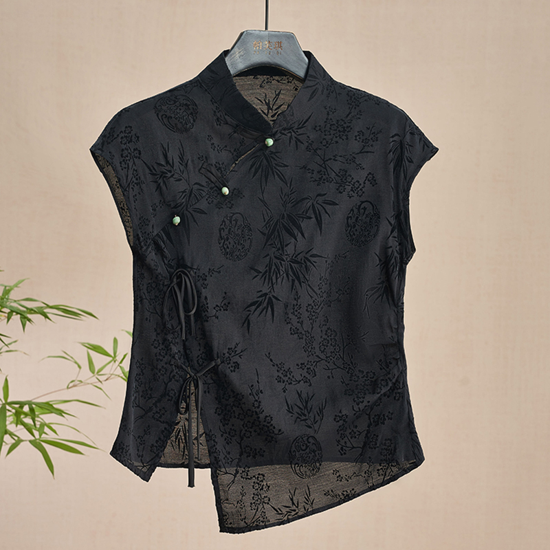Retro บางเสื้อใหม่สไตล์จีน Che - Shirt Camp Collar บทวิจารณ์และราคา