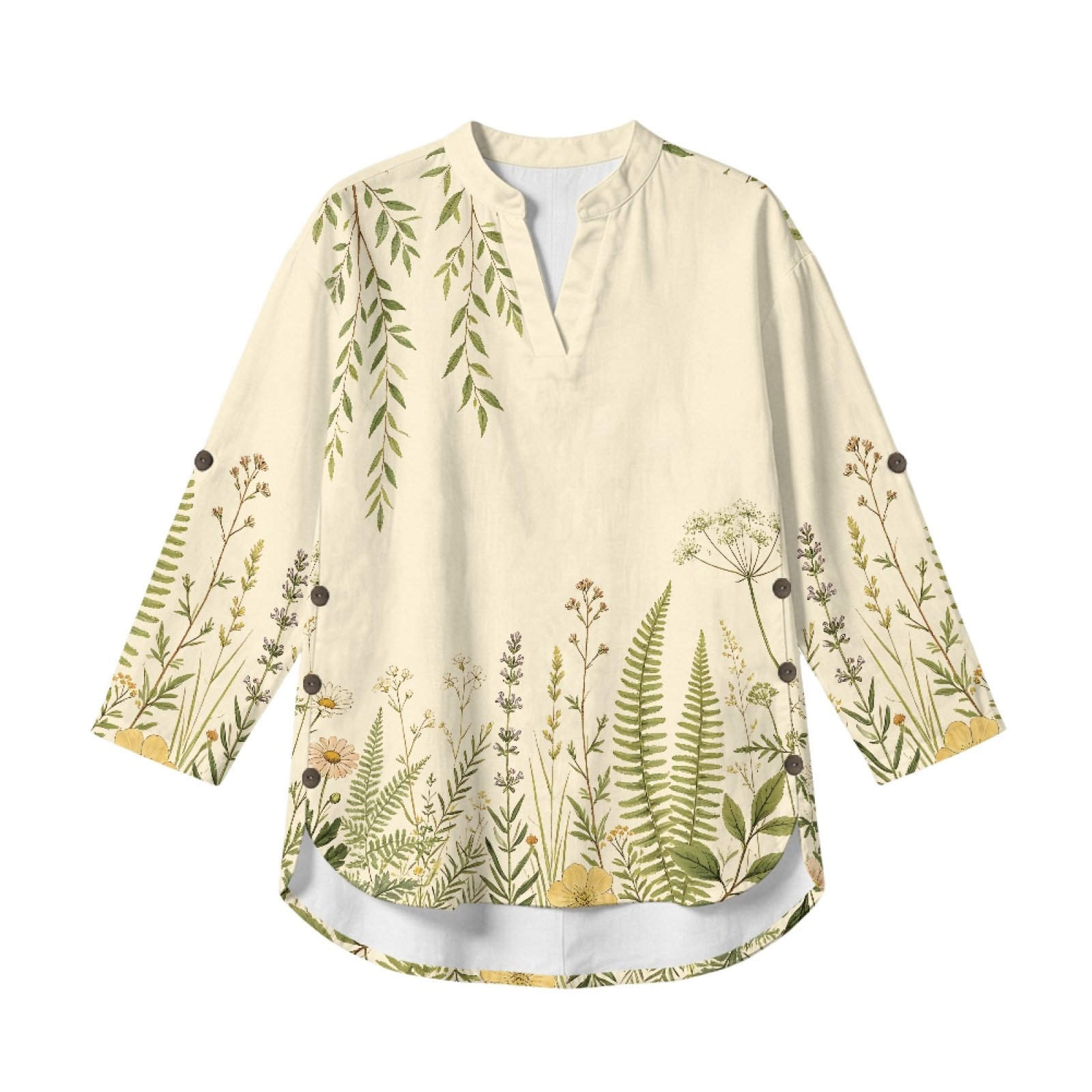 INSTANTARTS เสื้อเชิ้ตผ้าลินิน - Linen Shirt Breathable บทวิจารณ์และราคา
