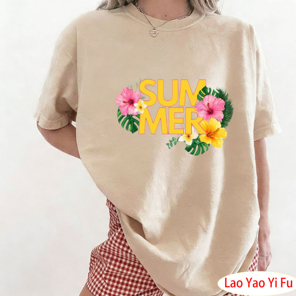 เสื้อยืดลายดอกไม้เขตร้อนฤดูร้อ - Resort Shirt Floral บทวิจารณ์และราคา