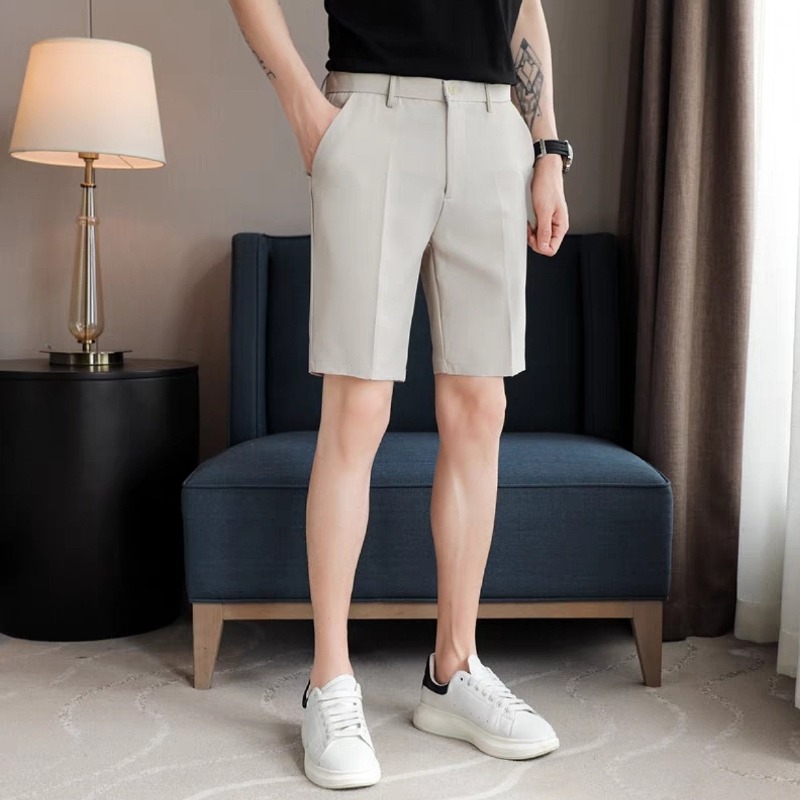 กางเกงขาสั้นทรงสลิมฟิตสำหรับผู - Shorts Chino Slim บทวิจารณ์และราคา