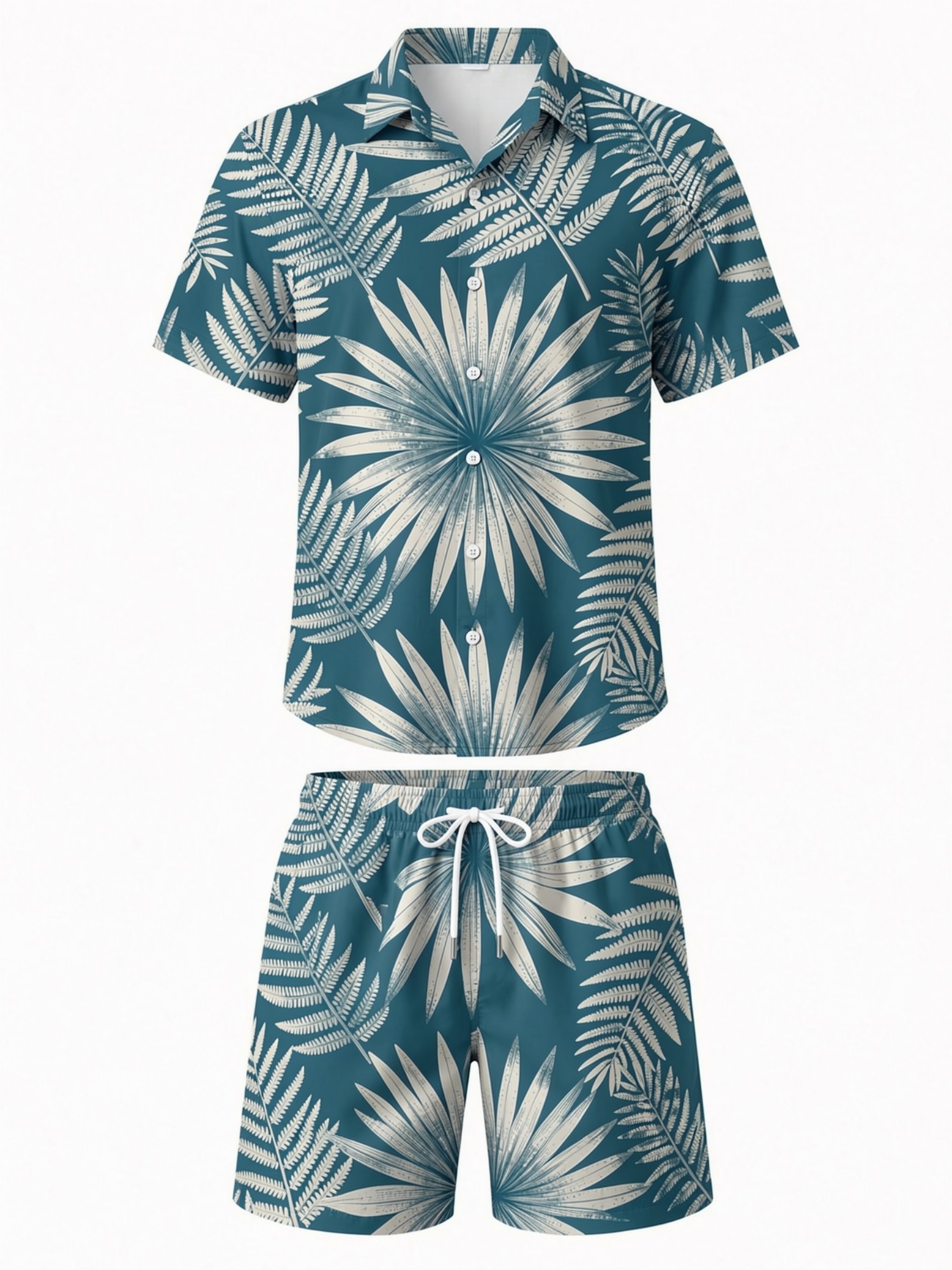 ชุดเสื้อเชิ้ตแขนสั้นลายดอกไม้ส - Resort Shirt Floral บทวิจารณ์และราคา