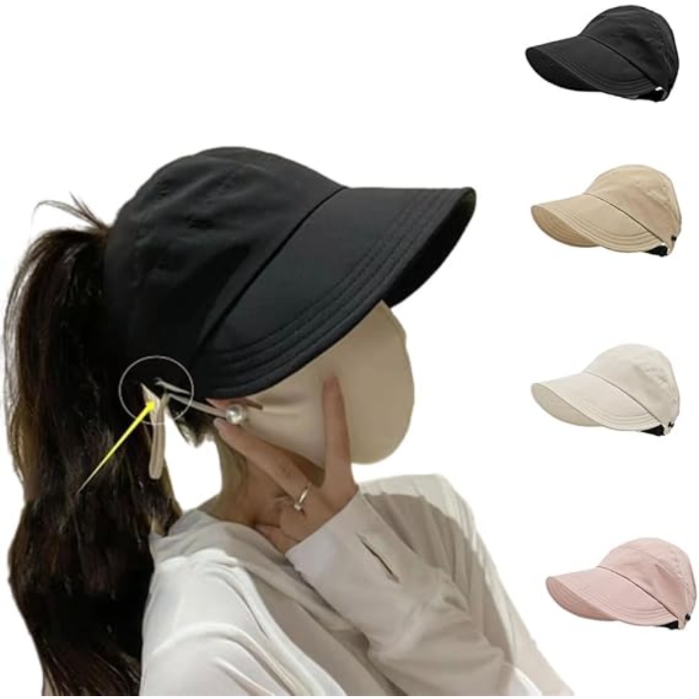 หมวกกันแดดสำหรับผู้หญิง ปีกกว้ - Packable Hat Nylon บทวิจารณ์และราคา