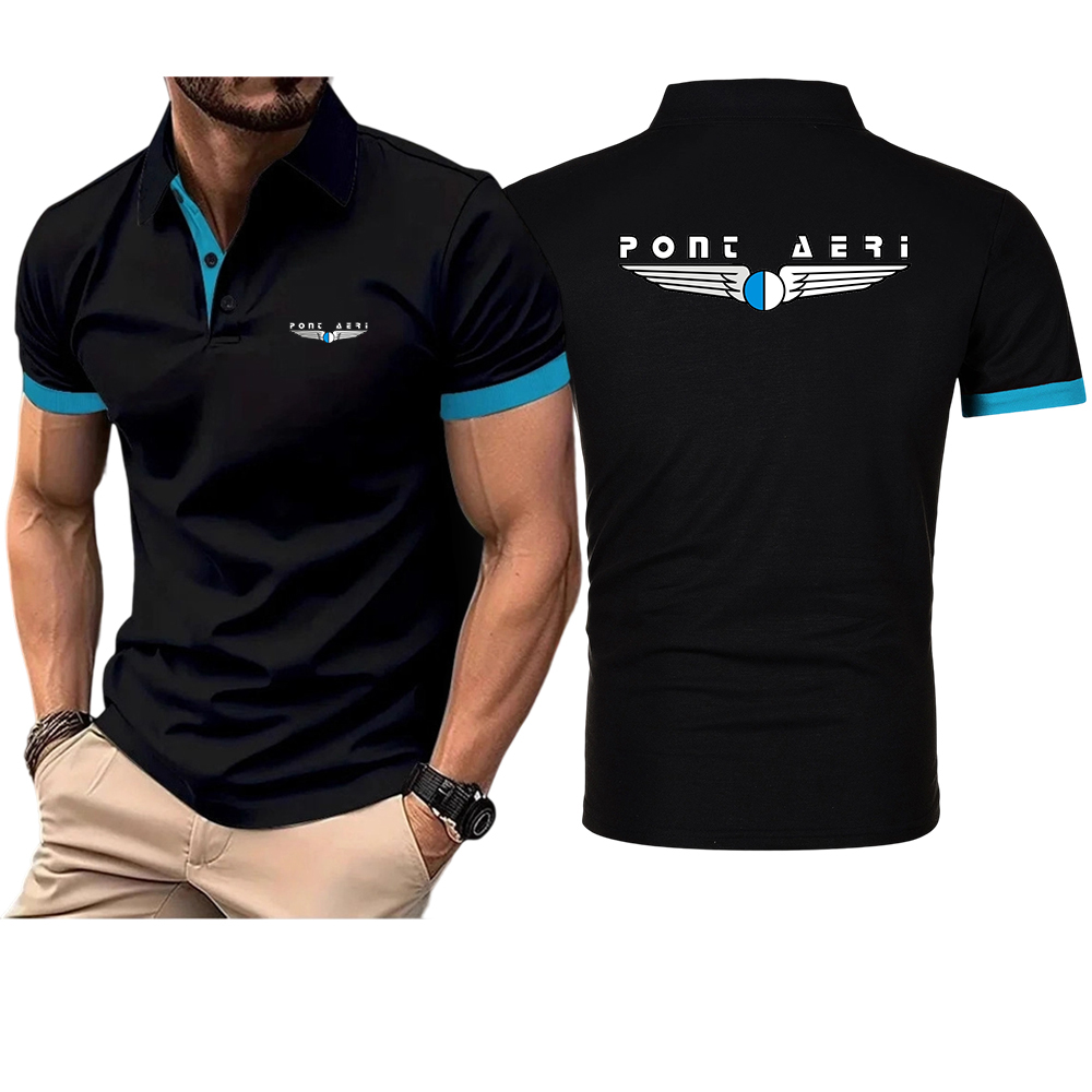 เสื้อโปโลผู้ชาย ดิสโก้ โลโก้ ป - Polo Shirt Pique บทวิจารณ์และราคา
