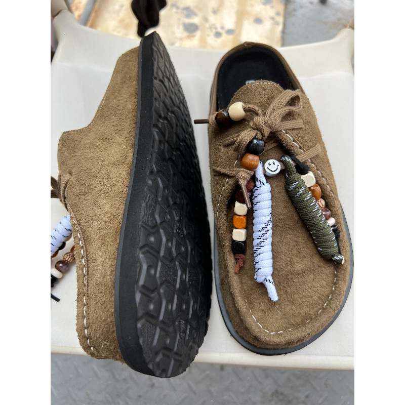 รองเท้าแตะหนังวัวแบบสวมสำหรับผ - Flip Flop Leather Men บทวิจารณ์และราคา
